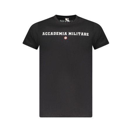 ACCADEMIA MILITARE T-SHIRT MANICHE CORTE UOMO NERO