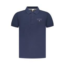ACCADEMIA MILITARE POLO MANICHE CORTE UOMO BLU