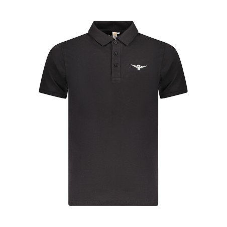 ESERCITO 1659 POLO MANICHE CORTE UOMO NERO