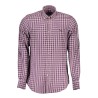 HARMONT & BLAINE CAMICIA MANICHE LUNGHE UOMO VIOLA