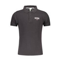 ACCADEMIA MILITARE POLO MANICHE CORTE UOMO NERO