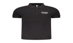 ACCADEMIA MILITARE POLO MANICHE CORTE UOMO NERO