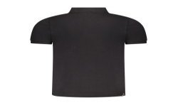 ACCADEMIA MILITARE POLO MANICHE CORTE UOMO NERO