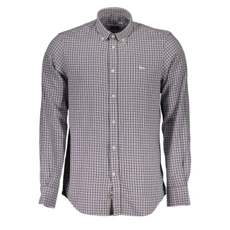 HARMONT & BLAINE CAMICIA MANICHE LUNGHE UOMO VIOLA