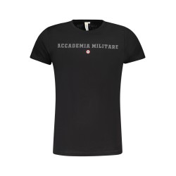 ACCADEMIA MILITARE T-SHIRT MANICHE CORTE UOMO NERO