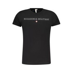 ACCADEMIA MILITARE T-SHIRT MANICHE CORTE UOMO NERO