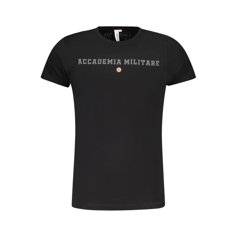 ACCADEMIA MILITARE T-SHIRT MANICHE CORTE UOMO NERO ACCADEMIA MILITARE T-SHIRT MANICHE CORTE UOMO NERO