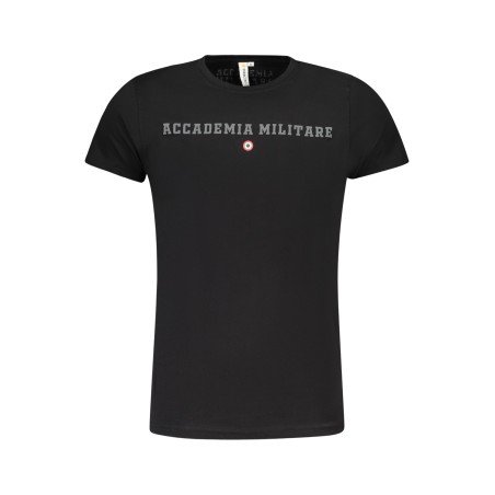 ACCADEMIA MILITARE T-SHIRT MANICHE CORTE UOMO NERO