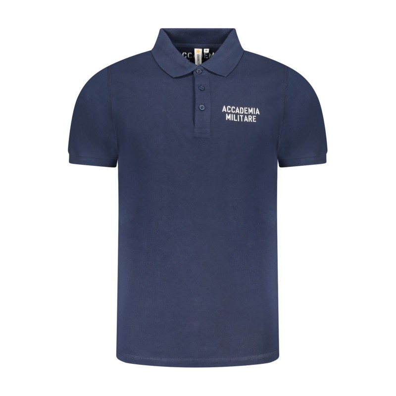 ACCADEMIA MILITARE POLO MANICHE CORTE UOMO BLU ACCADEMIA MILITARE POLO MANICHE CORTE UOMO BLU