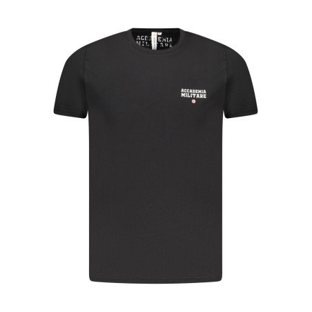 ACCADEMIA MILITARE T-SHIRT MANICHE CORTE UOMO NERO