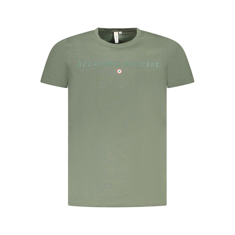 ACCADEMIA MILITARE T-SHIRT MANICHE CORTE UOMO VERDE ACCADEMIA MILITARE T-SHIRT MANICHE CORTE UOMO VERDE