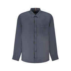 BOSS CAMICIA MANICHE LUNGHE UOMO BLU