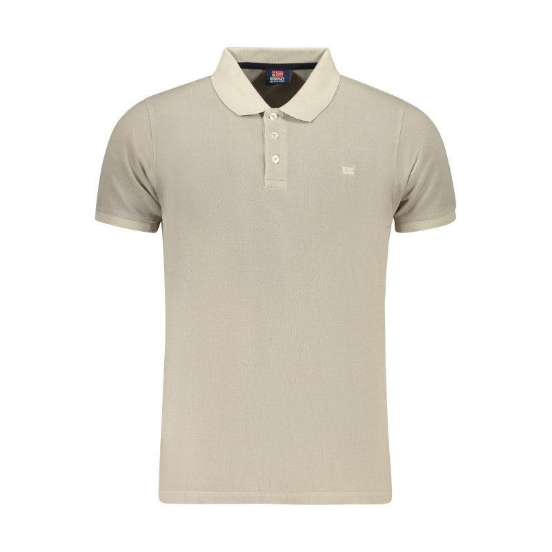 NORWAY 1963 POLO MANICHE CORTE UOMO BEIGE NORWAY 1963 POLO MANICHE CORTE UOMO BEIGE
