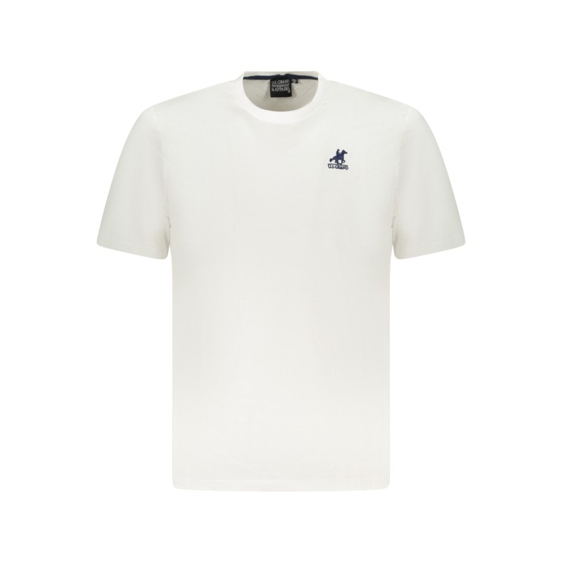 U.S. GRAND POLO T-SHIRT MANICHE CORTE UOMO BIANCO