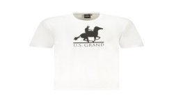 U.S. GRAND POLO T-SHIRT MANICHE CORTE UOMO BIANCO