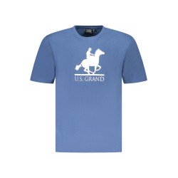 U.S. GRAND POLO T-SHIRT MANICHE CORTE UOMO BLU