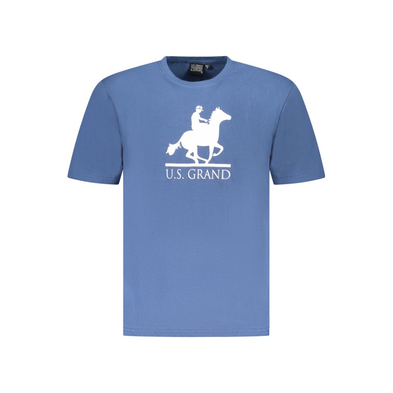 U.S. GRAND POLO T-SHIRT MANICHE CORTE UOMO BLU