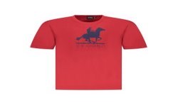U.S. GRAND POLO T-SHIRT MANICHE CORTE UOMO ROSSO