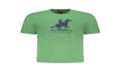 U.S. GRAND POLO T-SHIRT MANICHE CORTE UOMO VERDE