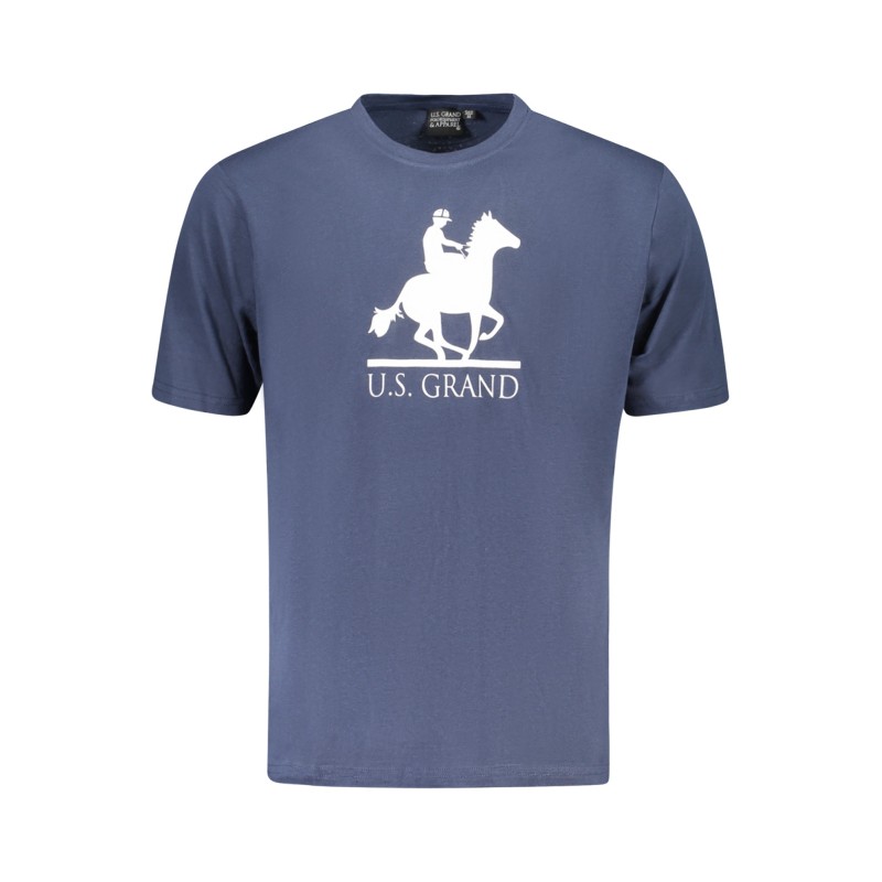 U.S. GRAND POLO T-SHIRT MANICHE CORTE UOMO BLU U.S. GRAND POLO T-SHIRT MANICHE CORTE UOMO BLU