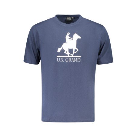 U.S. GRAND POLO T-SHIRT MANICHE CORTE UOMO BLU