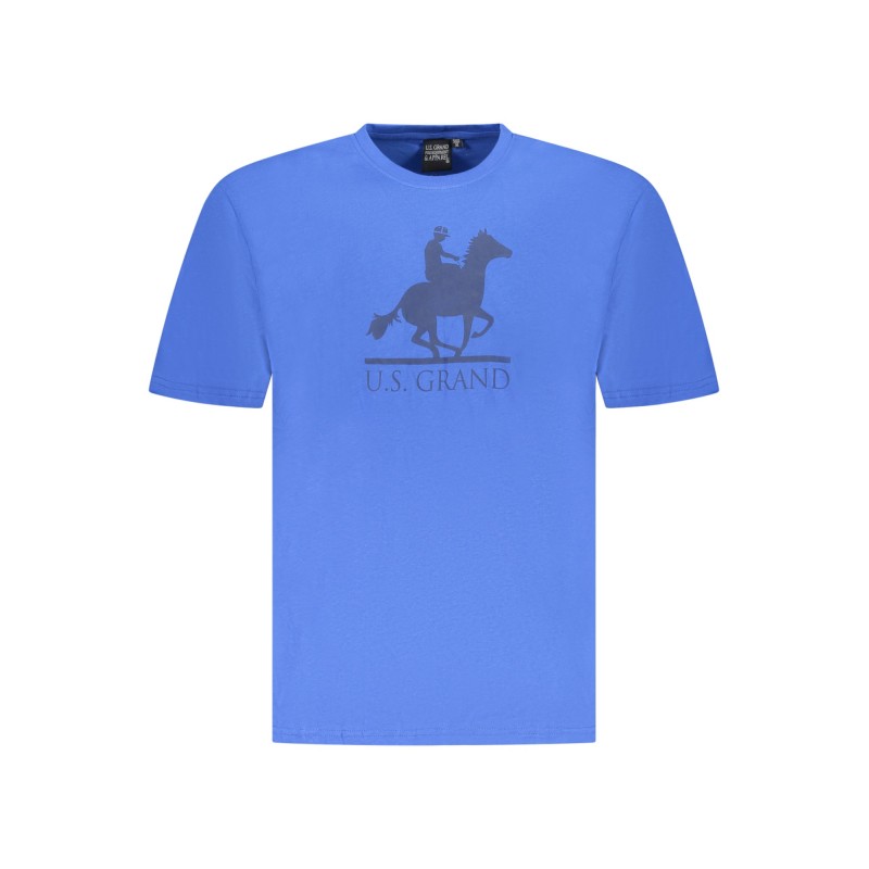 U.S. GRAND POLO T-SHIRT MANICHE CORTE UOMO BLU U.S. GRAND POLO T-SHIRT MANICHE CORTE UOMO BLU