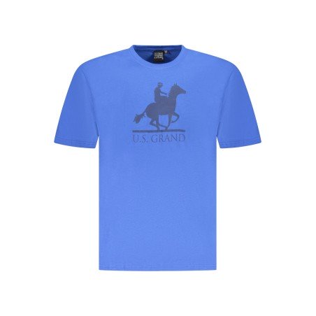 U.S. GRAND POLO T-SHIRT MANICHE CORTE UOMO BLU