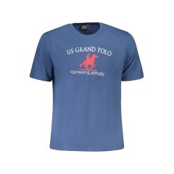 U.S. GRAND POLO T-SHIRT MANICHE CORTE UOMO BLU