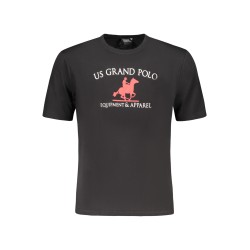 U.S. GRAND POLO T-SHIRT MANICHE CORTE UOMO NERO