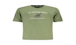 U.S. GRAND POLO T-SHIRT MANICHE CORTE UOMO VERDE
