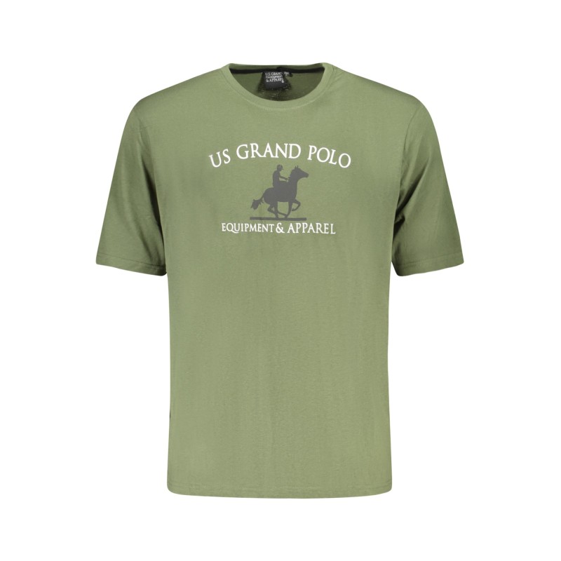 U.S. GRAND POLO T-SHIRT MANICHE CORTE UOMO VERDE U.S. GRAND POLO T-SHIRT MANICHE CORTE UOMO VERDE