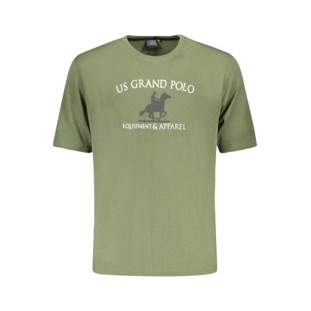 U.S. GRAND POLO T-SHIRT MANICHE CORTE UOMO VERDE
