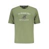 U.S. GRAND POLO T-SHIRT MANICHE CORTE UOMO VERDE