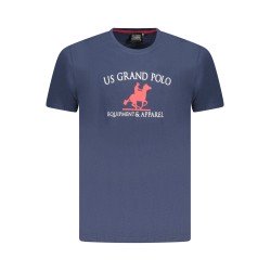 U.S. GRAND POLO T-SHIRT MANICHE CORTE UOMO BLU