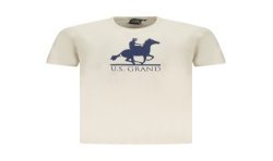 U.S. GRAND POLO T-SHIRT MANICHE CORTE UOMO BEIGE