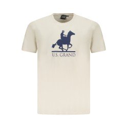 U.S. GRAND POLO T-SHIRT MANICHE CORTE UOMO BEIGE