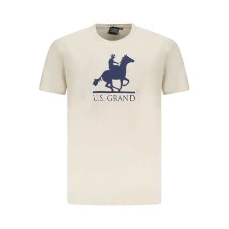 U.S. GRAND POLO T-SHIRT MANICHE CORTE UOMO BEIGE