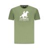 U.S. GRAND POLO T-SHIRT MANICHE CORTE UOMO VERDE