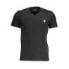 GUESS JEANS T-SHIRT MANICHE CORTE UOMO NERO