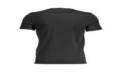 GUESS JEANS T-SHIRT MANICHE CORTE UOMO NERO