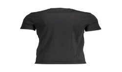 GUESS JEANS T-SHIRT MANICHE CORTE UOMO NERO