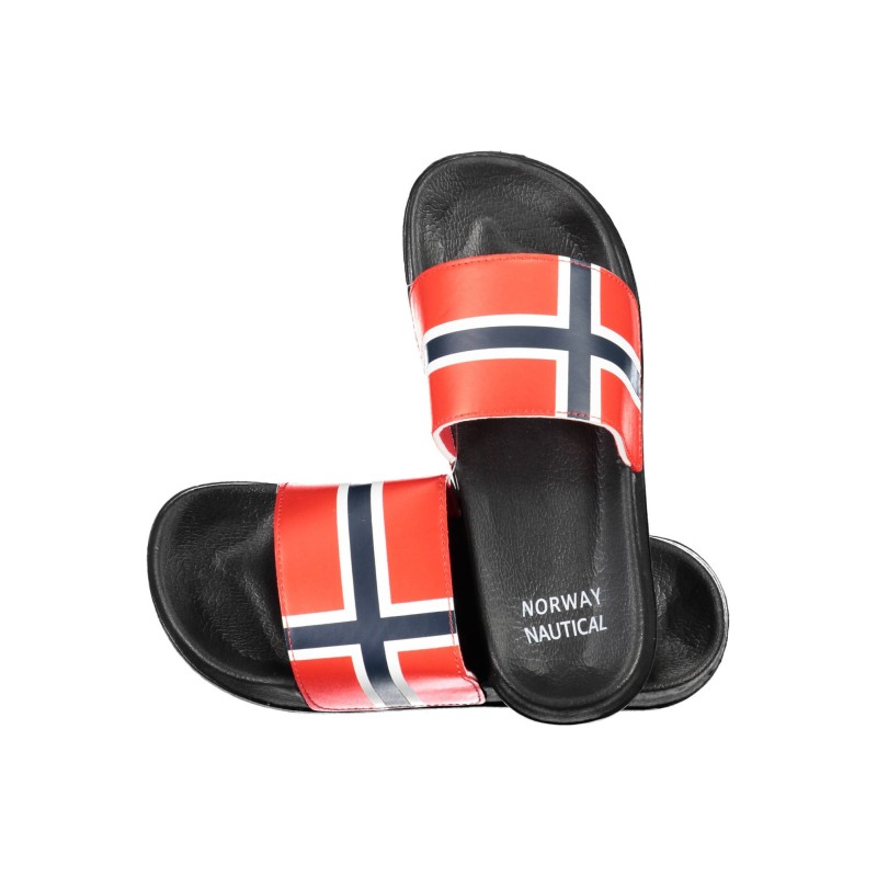 NORWAY 1963 CALZATURA CIABATTA UOMO NERO NORWAY 1963 CALZATURA CIABATTA UOMO NERO