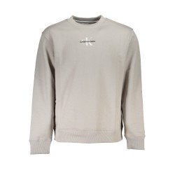 CALVIN KLEIN FELPA SENZA ZIP UOMO GRIGIO