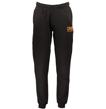 CAVALLI CLASS PANTALONE UOMO NERO