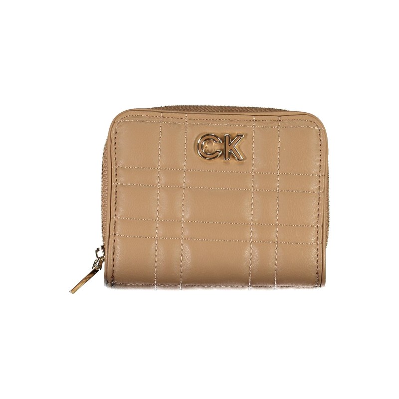 CALVIN KLEIN PORTAFOGLIO DONNA BEIGE