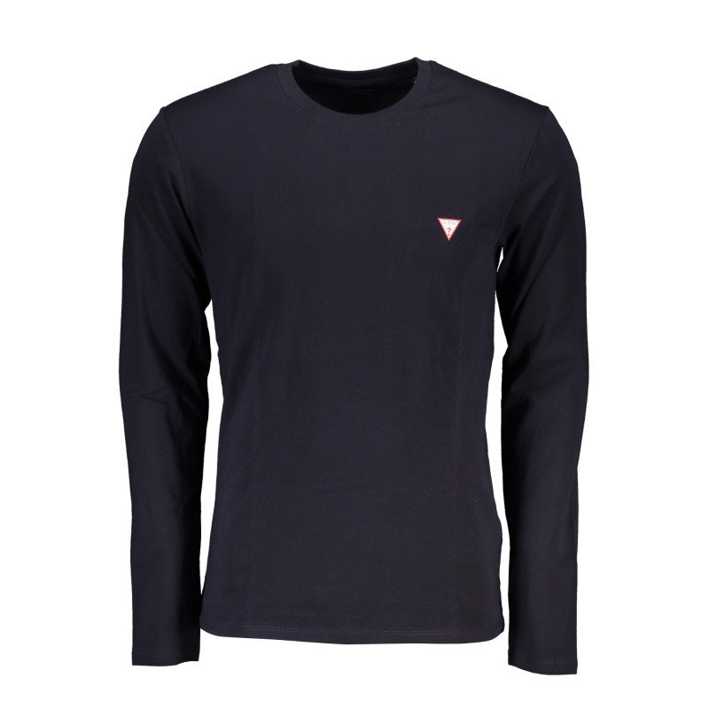 GUESS JEANS T-SHIRT MANICHE LUNGHE UOMO BLU GUESS JEANS T-SHIRT MANICHE LUNGHE UOMO BLU