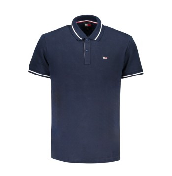 TOMMY HILFIGER POLO MANICHE CORTE UOMO BLU