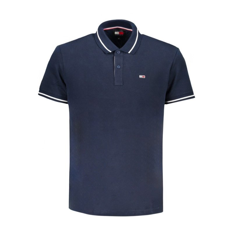 TOMMY HILFIGER POLO MANICHE CORTE UOMO BLU TOMMY HILFIGER POLO MANICHE CORTE UOMO BLU