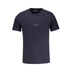 GUESS JEANS T-SHIRT MANICHE CORTE UOMO BLU