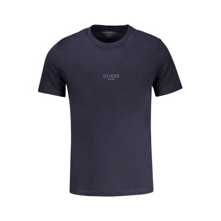 GUESS JEANS T-SHIRT MANICHE CORTE UOMO BLU